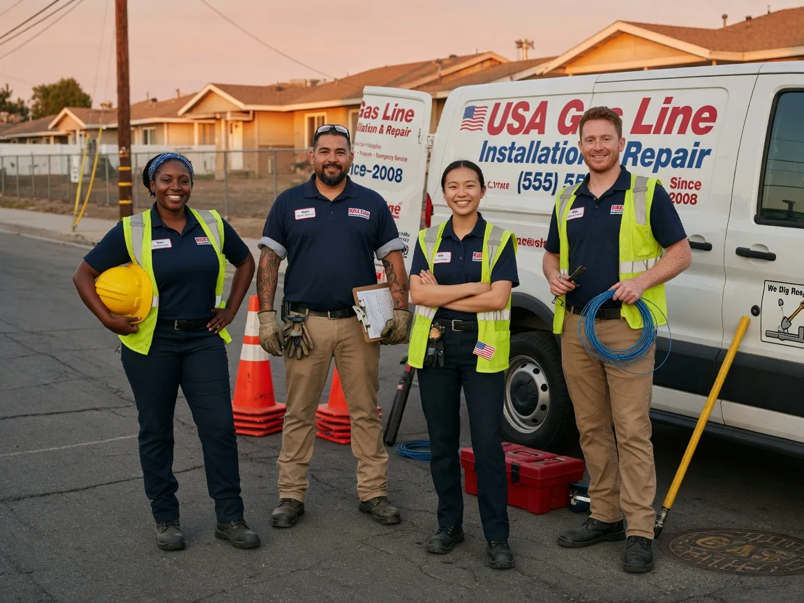 Gas Line Installation company in Ulm, AR